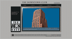 Desktop Screenshot of downtownclubny.com