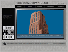 Tablet Screenshot of downtownclubny.com